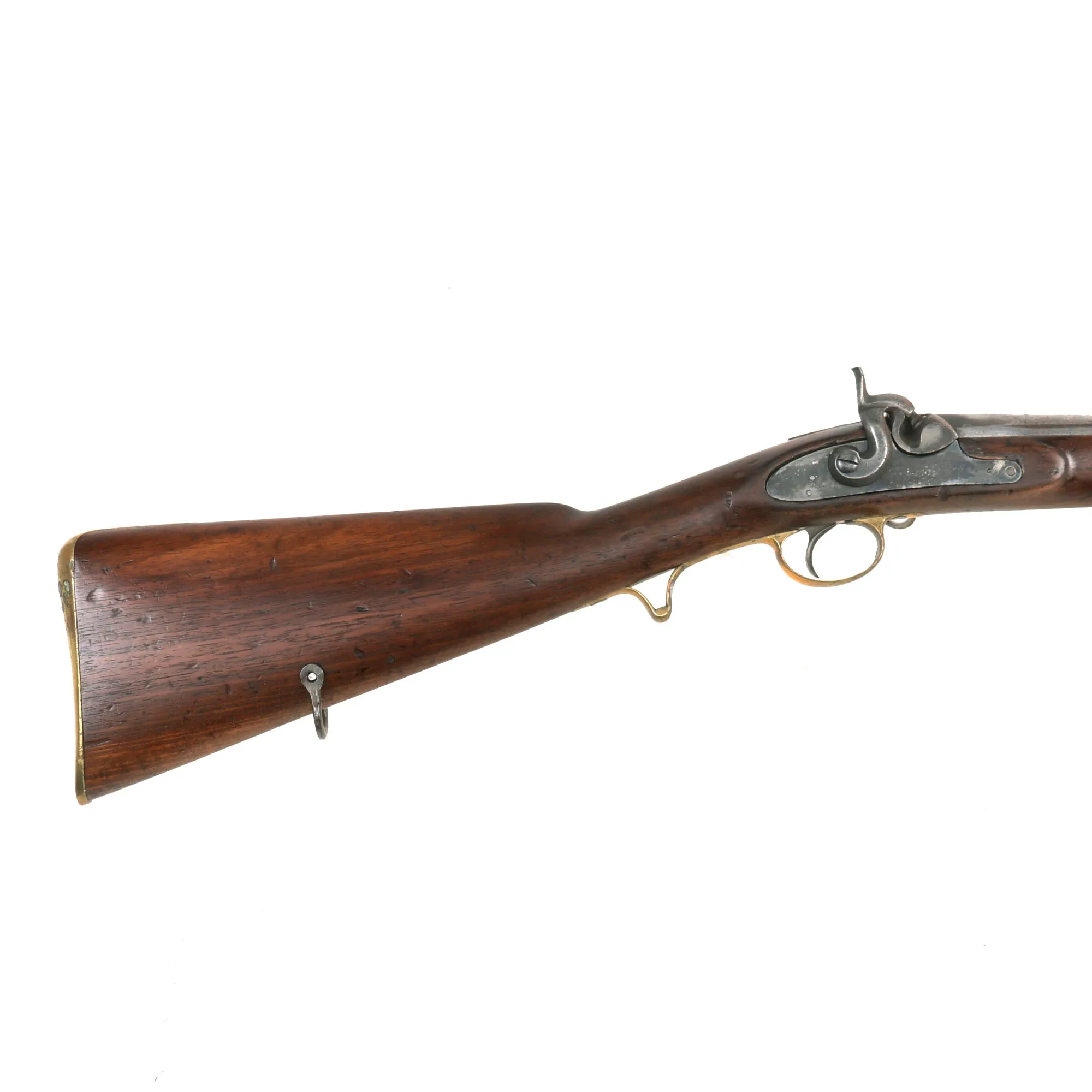 Original British 1851 Bengal Irregular Saddle Ring Cavalry Carbine by W. Greener of London with Regiment Marking - Skinner's Horse