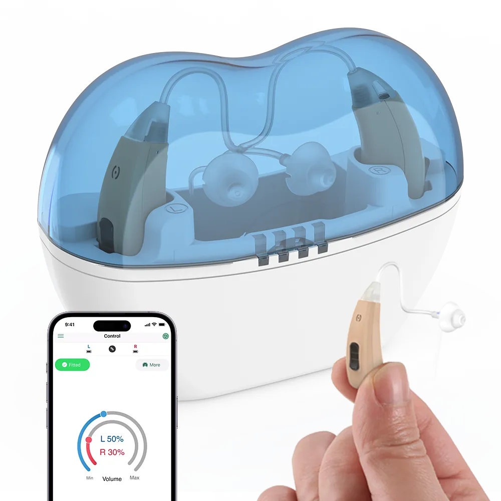 OTC Digital Rechargeable Hearing aids with App Control