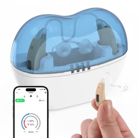 OTC Digital Rechargeable Hearing aids with App Control