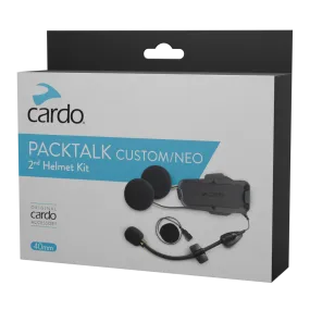 Packtalk Custom/Neo 2nd helmet kit