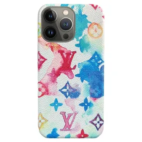 Paint Splash Mono iPhone Case