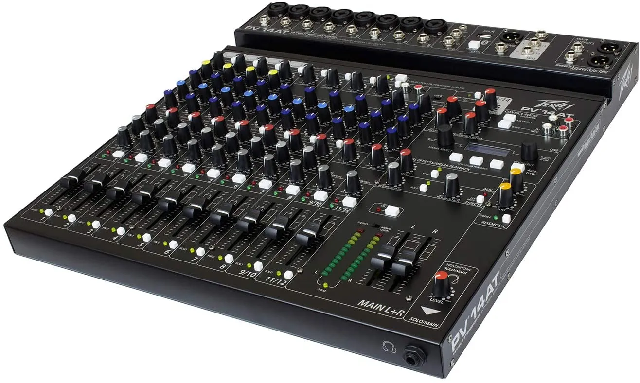 Peavey PV 14 AT Mixer with Auto-Tune and Bluetooth