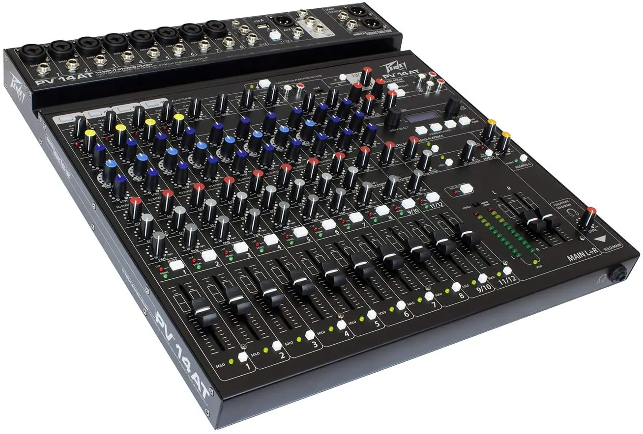 Peavey PV 14 AT Mixer with Auto-Tune and Bluetooth