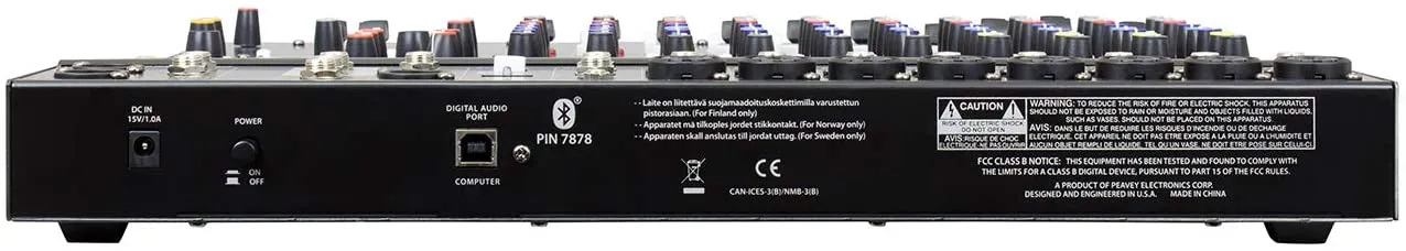 Peavey PV 14 AT Mixer with Auto-Tune and Bluetooth