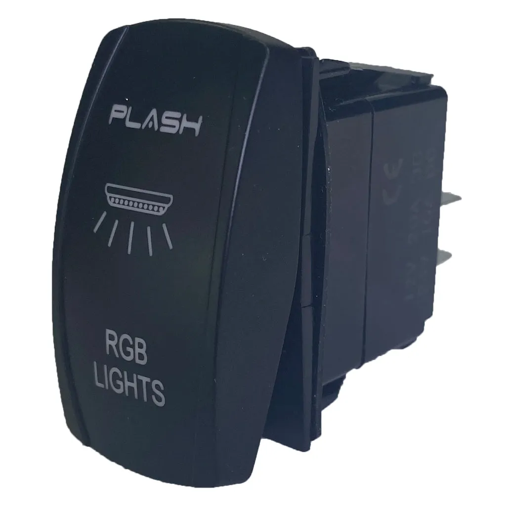 PLASH - RGB Lights -  Rocker Switch