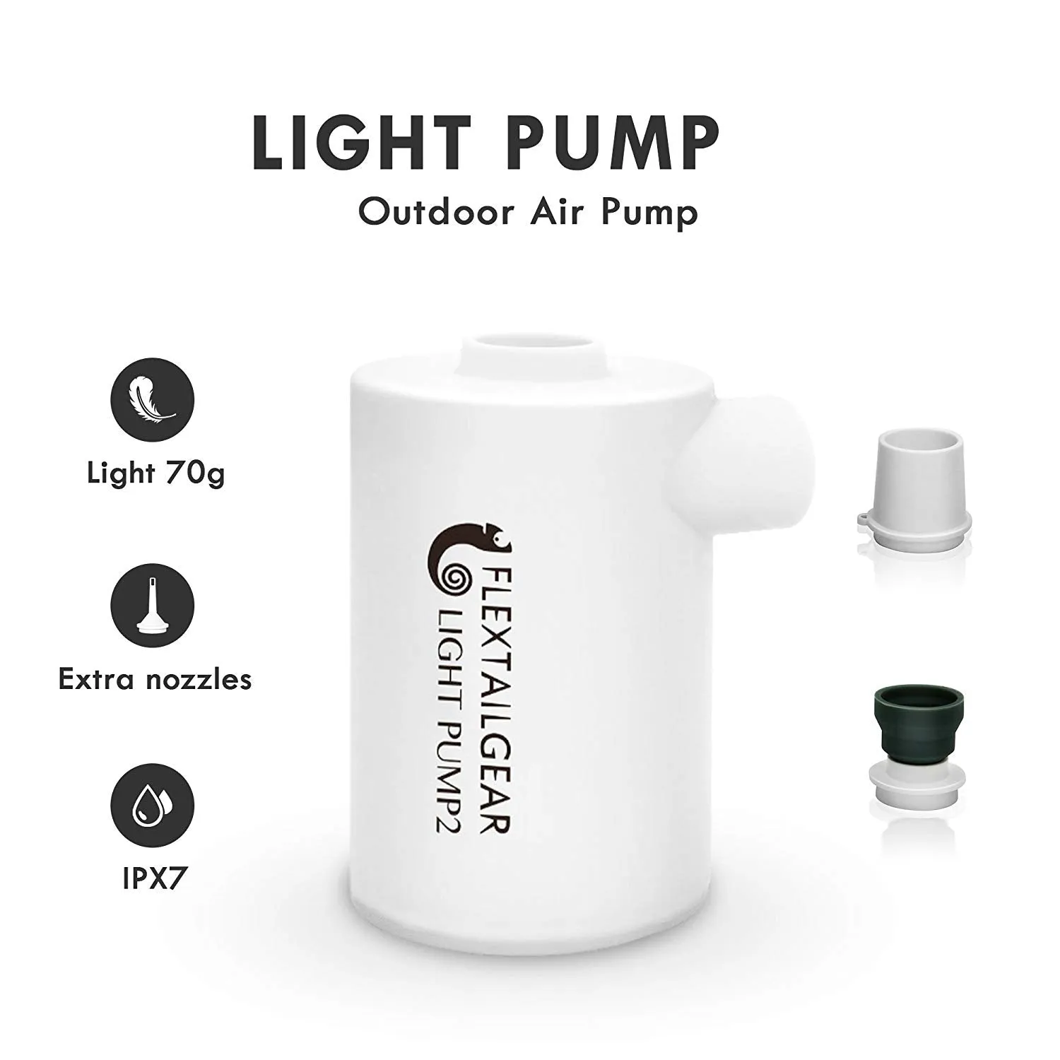 Portable Air Pump USB Powered Lightest Inflatable Pool Floats Air Bed Mattress