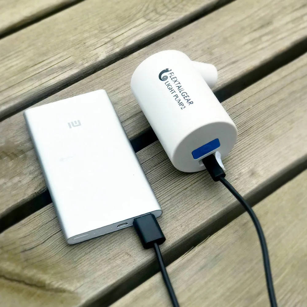 Portable Air Pump USB Powered Lightest Inflatable Pool Floats Air Bed Mattress
