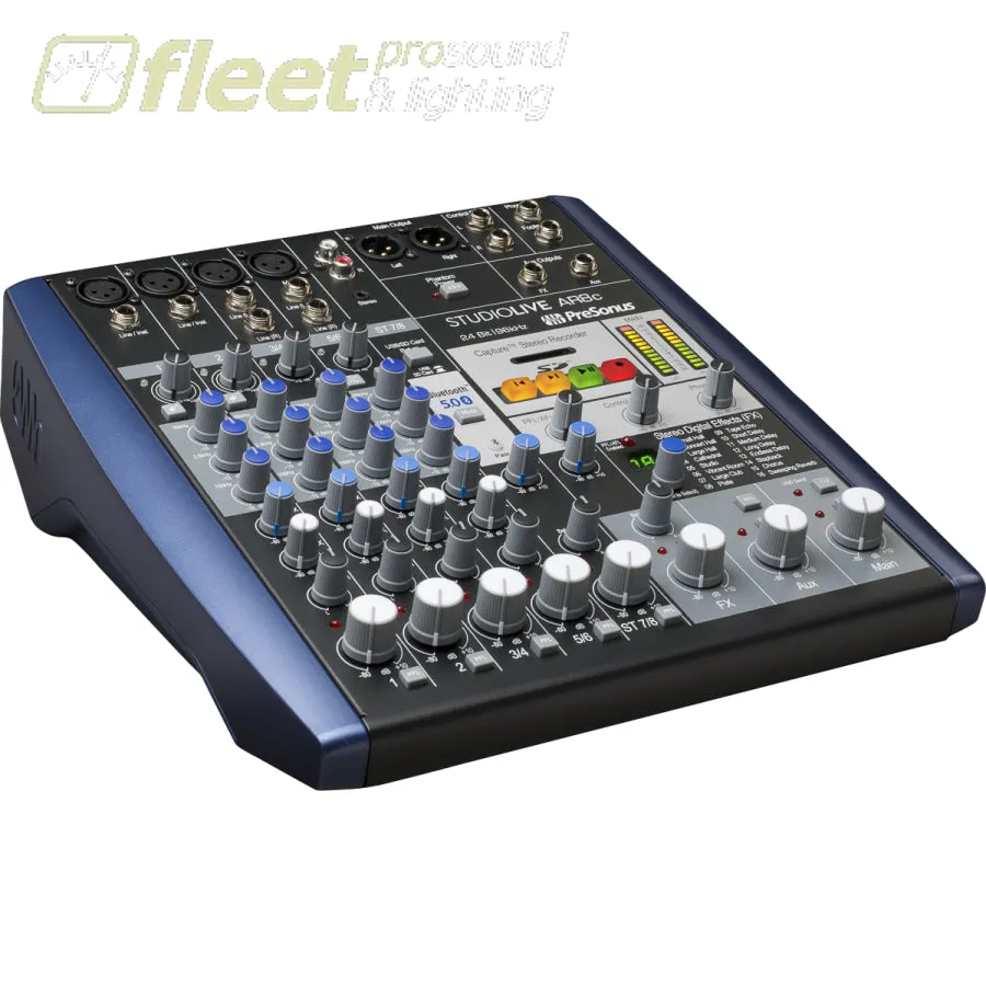PreSonus StudioLive AR8C Analog Multitrack Recording & Live Mixer, 2779200103