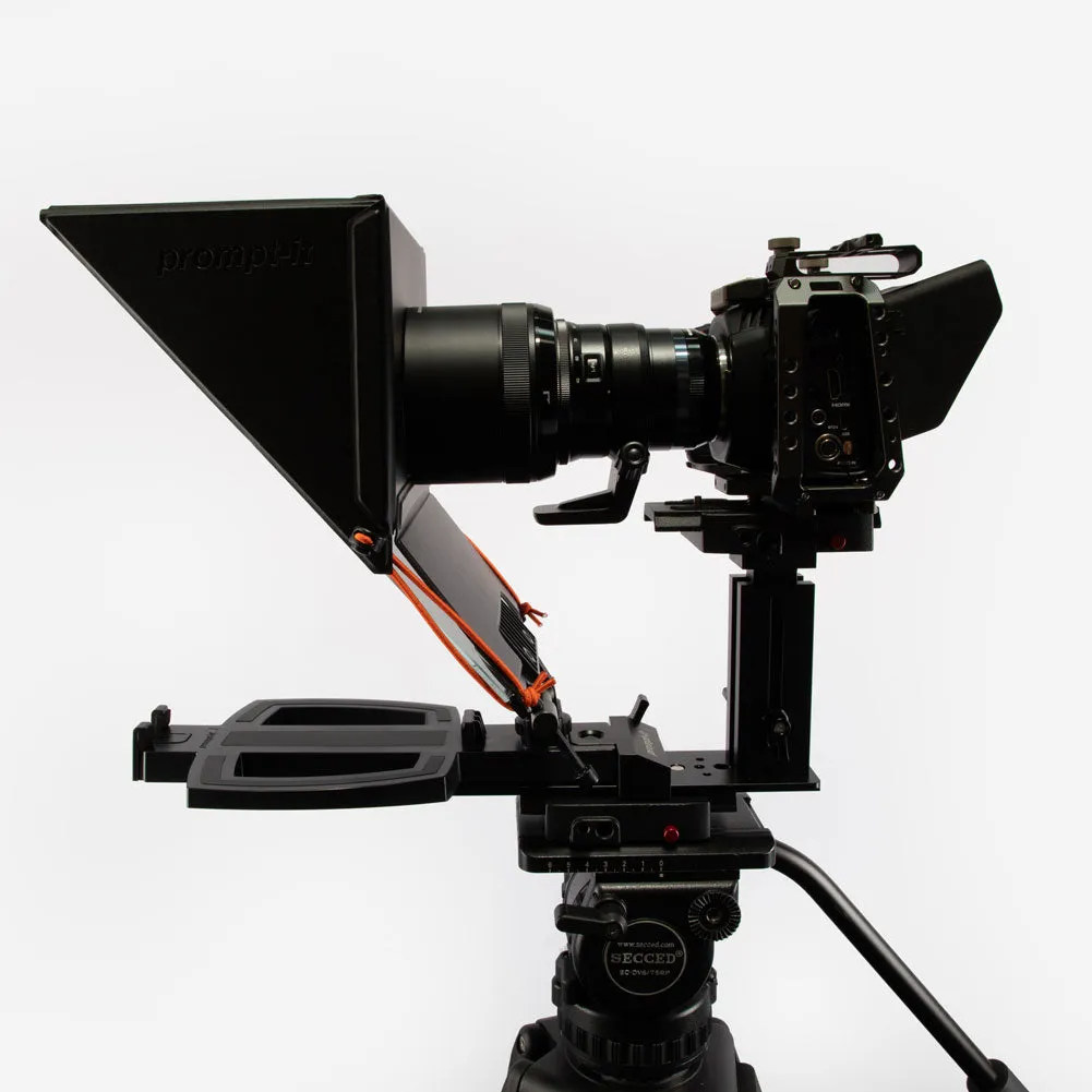 Prompt-it® FLEX 2-in-1 Teleprompter On-stage / On-camera with Mount