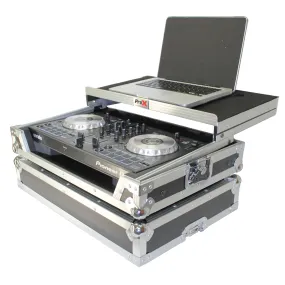 ProX X-DDJSB3LT ATA Flight Case For Pioneer DDJ-SB3 DDJ-FLX4 DDJ-400 DJ Controller with Laptop Shelf