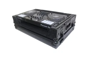 ProX XS-DDJ1000WBL ATA Flight Case for Pioneer DDJ-1000 FLX6 SX3 DJ Controller with 1U Rack Space and Wheels - Black