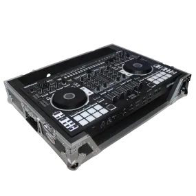 ProX XS-DJ808W Flight Case for Roland DJ-808 or Denon MC7000 Digital Controller W-Wheels