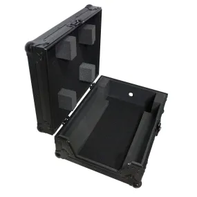 ProX XS-M12 Flight Case for 12 In. Large Format DJ Mixers | Universal | Black on Black