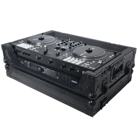 ProX XS-RANEONE WBL Flight Case For RANE ONE DJ Controller with 1U Rack and Wheels - Black/Black