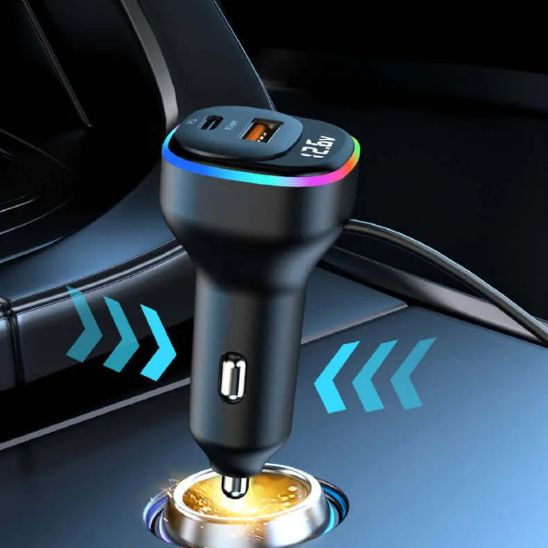 Rear-Seat Super-Fast Car Charger
