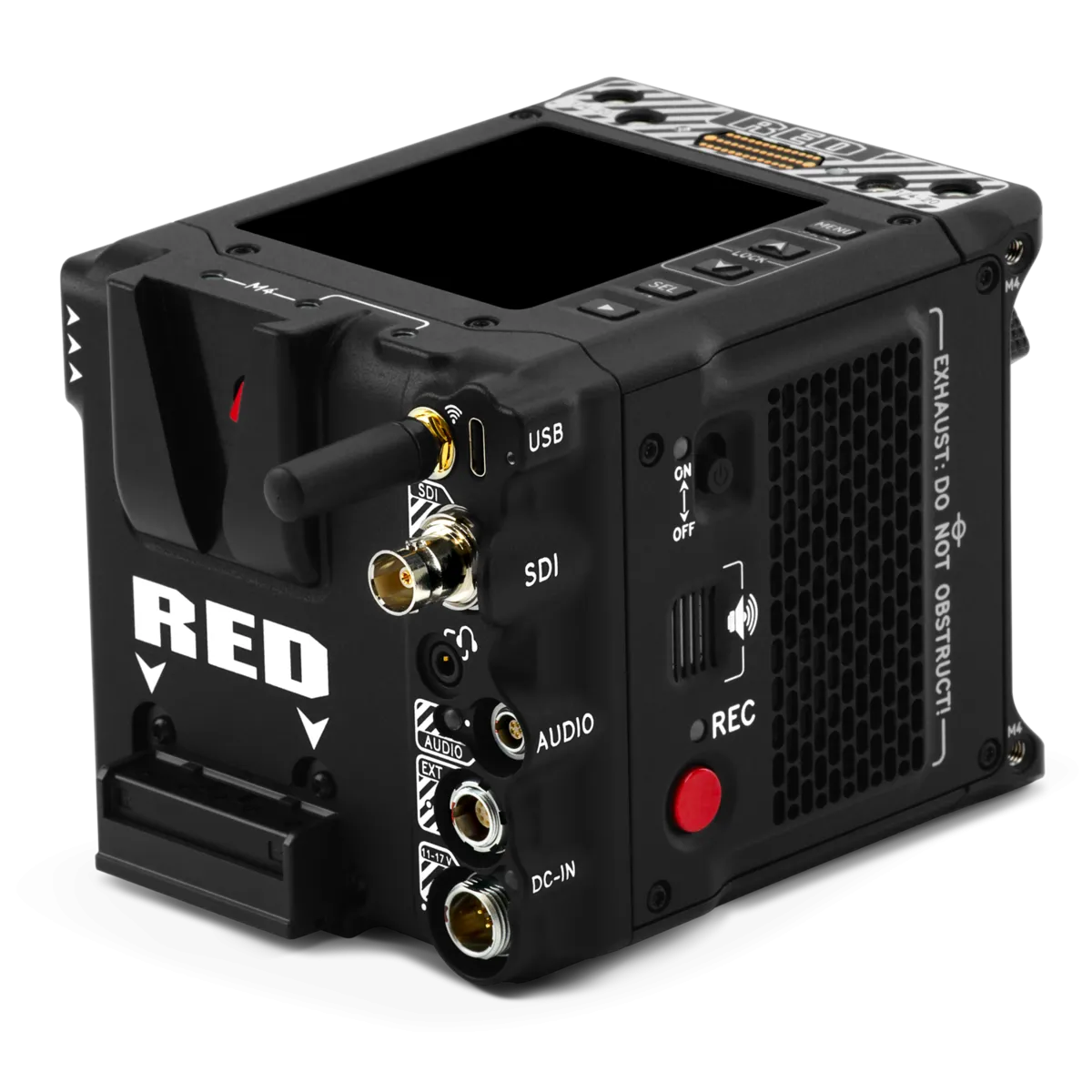RED DIGITAL CINEMA KOMODO-X 6K Digital Cinema Camera (Canon RF, Black)