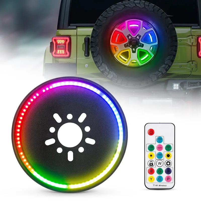 RGB Spare Tire brake light For Jeep 2007-Later Jeep Wrangler JK and JL