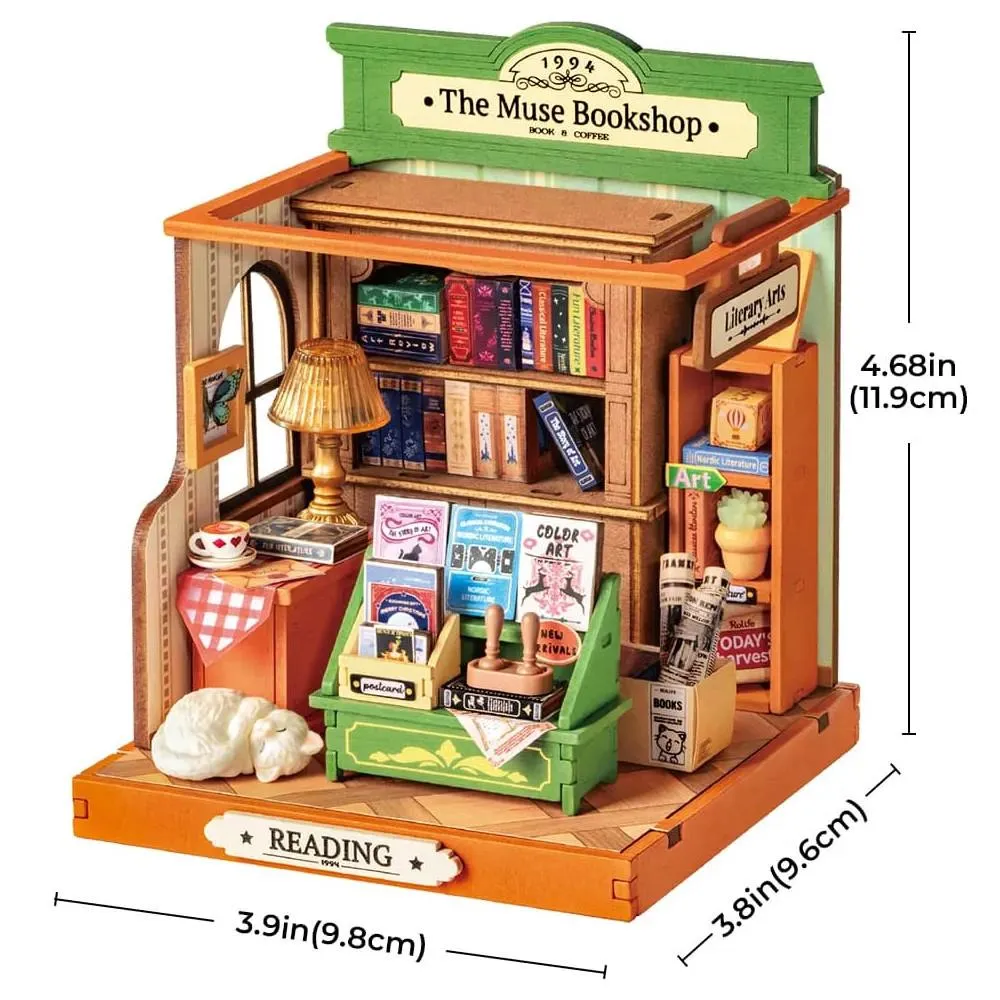 Robotime Rolife DIY Mini Model Kit - The Muse Bookshop