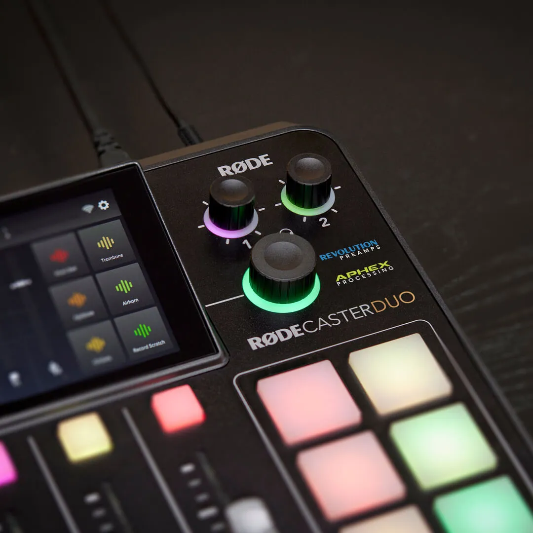 RODECaster Duo Integrated Audio Production Studio
