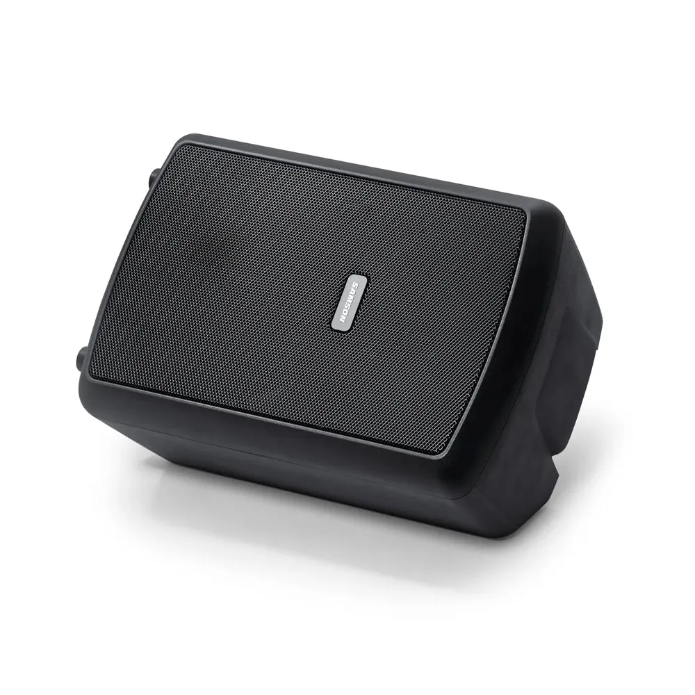 Samson Expedition Explor Portable Public Address PA Powered 3 Way Speaker System with 12 Hour Battery, 200 W Amplifier, Bluetooth Connectivity, and Wireless Microphone Option