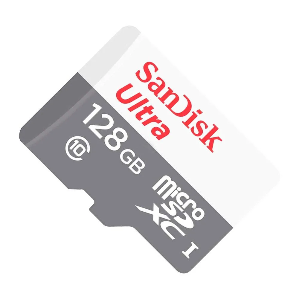 SanDisk 128GB Ultra microSDXC UHS-I Class 10 Memory Card 100 MB/s SDSQUNR-128G-GN6MN