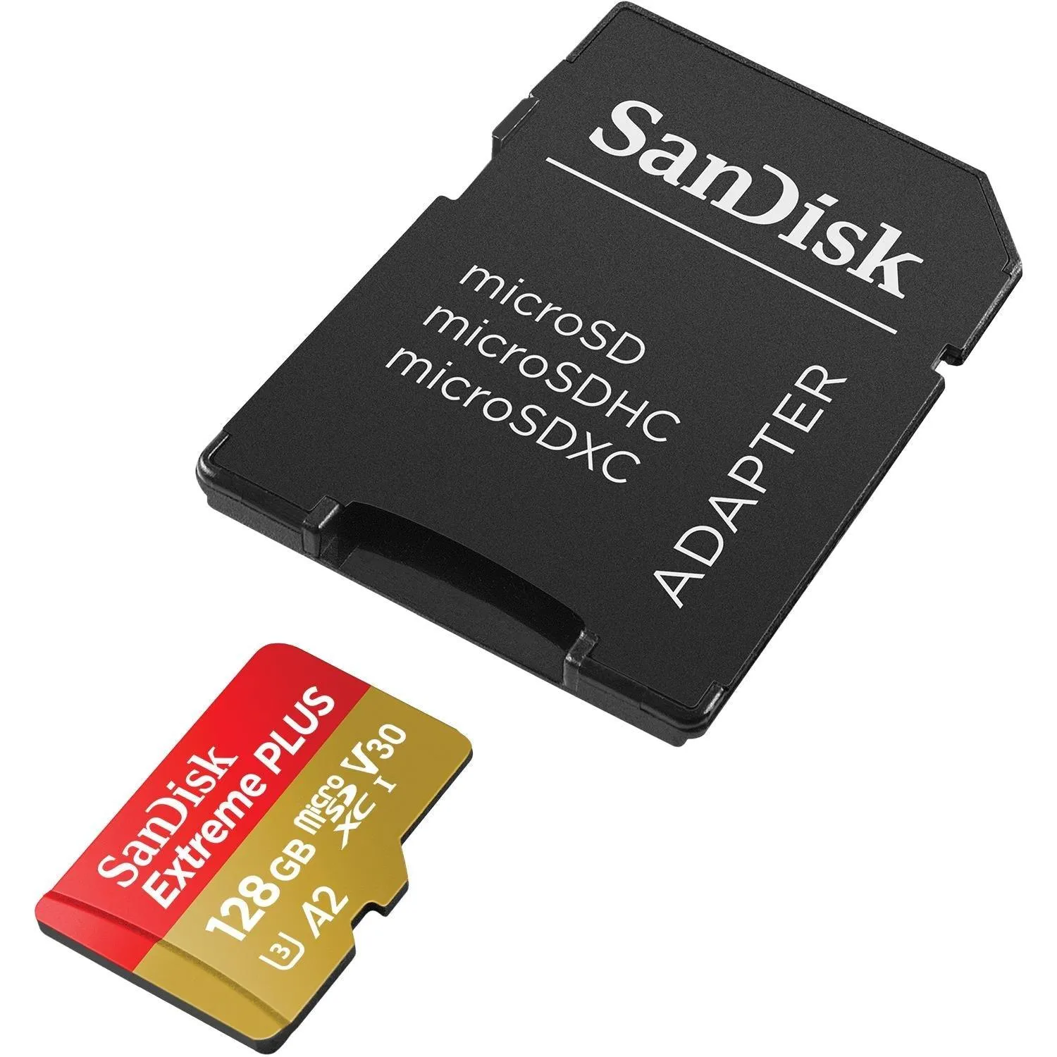 SanDisk Extreme PLUS microSDXC 128GB 200MB/s Memory Card