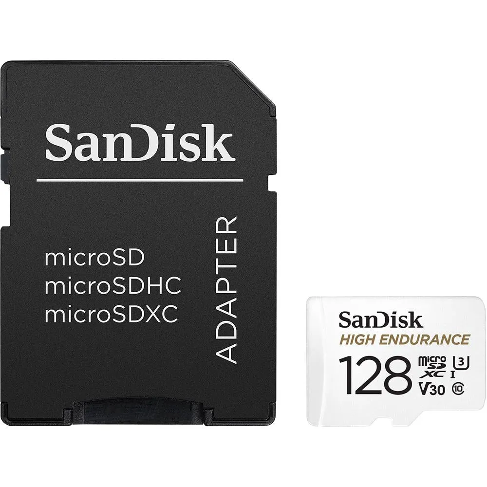 SanDisk High Endurance MicroSDXC 128GB Memory Card