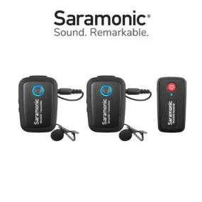 Saramonic Blink500 B2 (TX TX RX) Dual-Channel Wireless Microphone System-1 Year Warranty