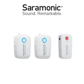 Saramonic Blink500 B2W (TXW  TXW  RXW) Dual-Channel Wireless Microphone System-1 Year Warranty