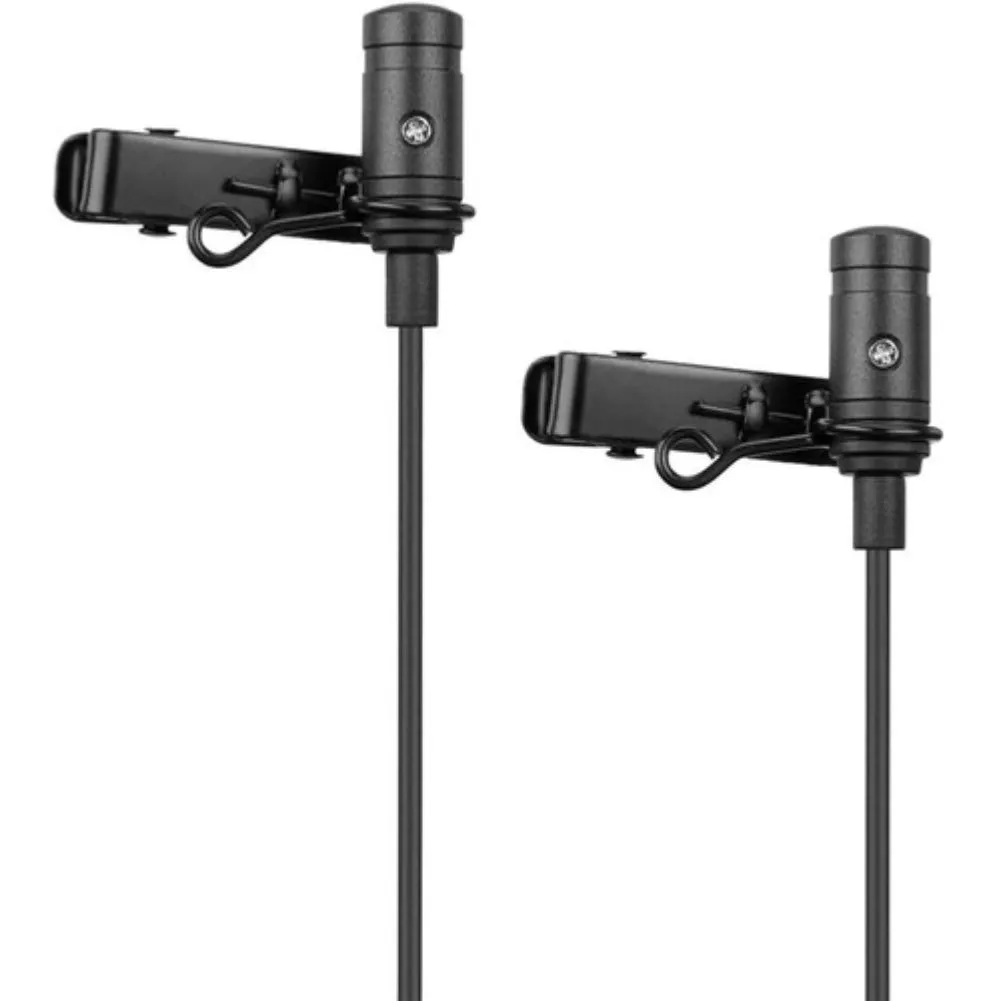 Saramonic LavMicro DC2M Dual Omnidirectional Lavalier Microphone with Monitoring for iOS, Android & Computer