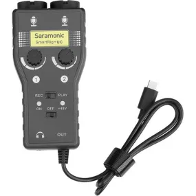 Saramonic Smartrig Uc Two-Channel Audio Interface F/Usb Type-C Devices