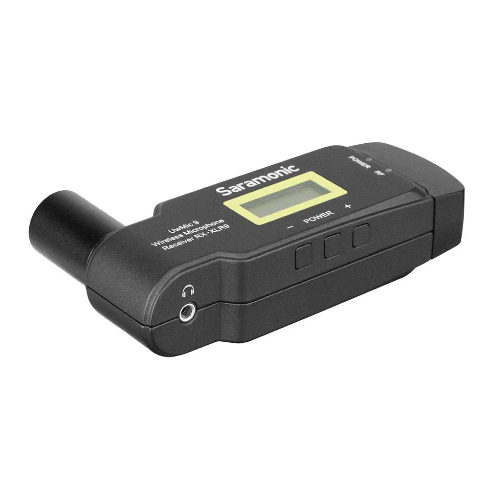 Saramonic Uwmic9 Rx-XLR9 Compact Plug-On Dual-Channel Uhf Wireless Receiver