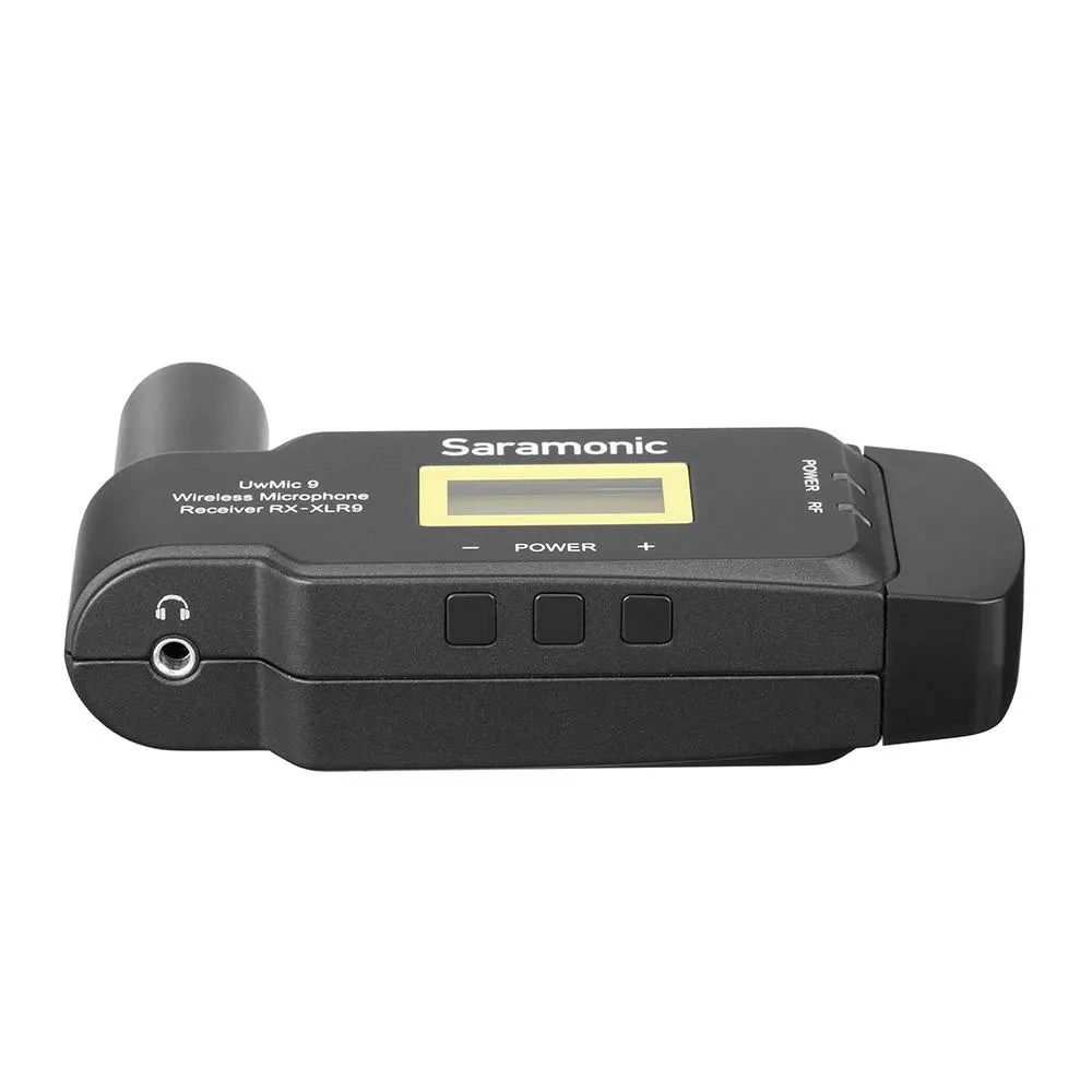 Saramonic Uwmic9 Rx-XLR9 Compact Plug-On Dual-Channel Uhf Wireless Receiver