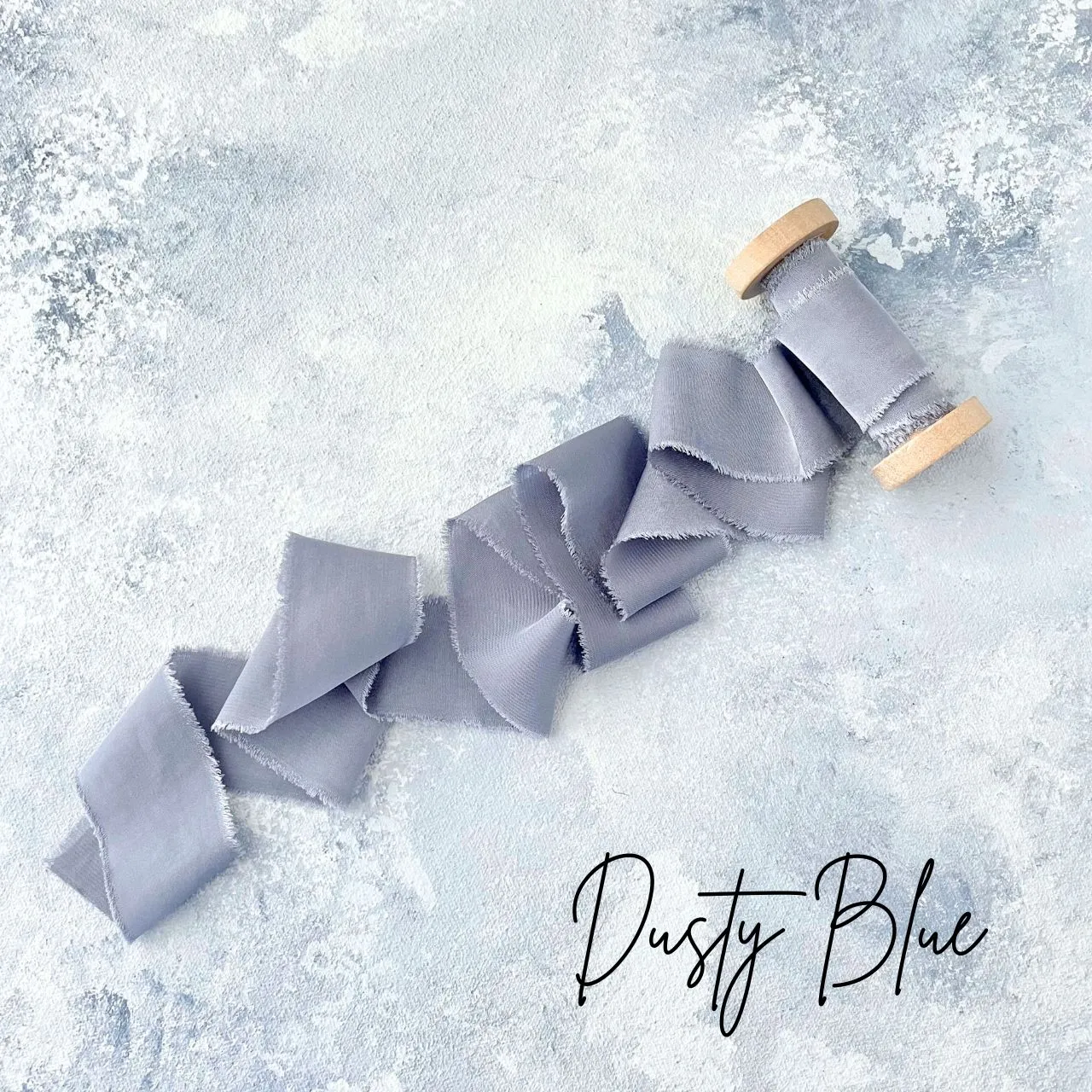 Shades of Blue Flat Lay Styling Ribbon