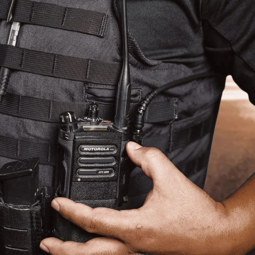 Sheepdog ALPHA Quick Disconnect Mic, Motorola APX
