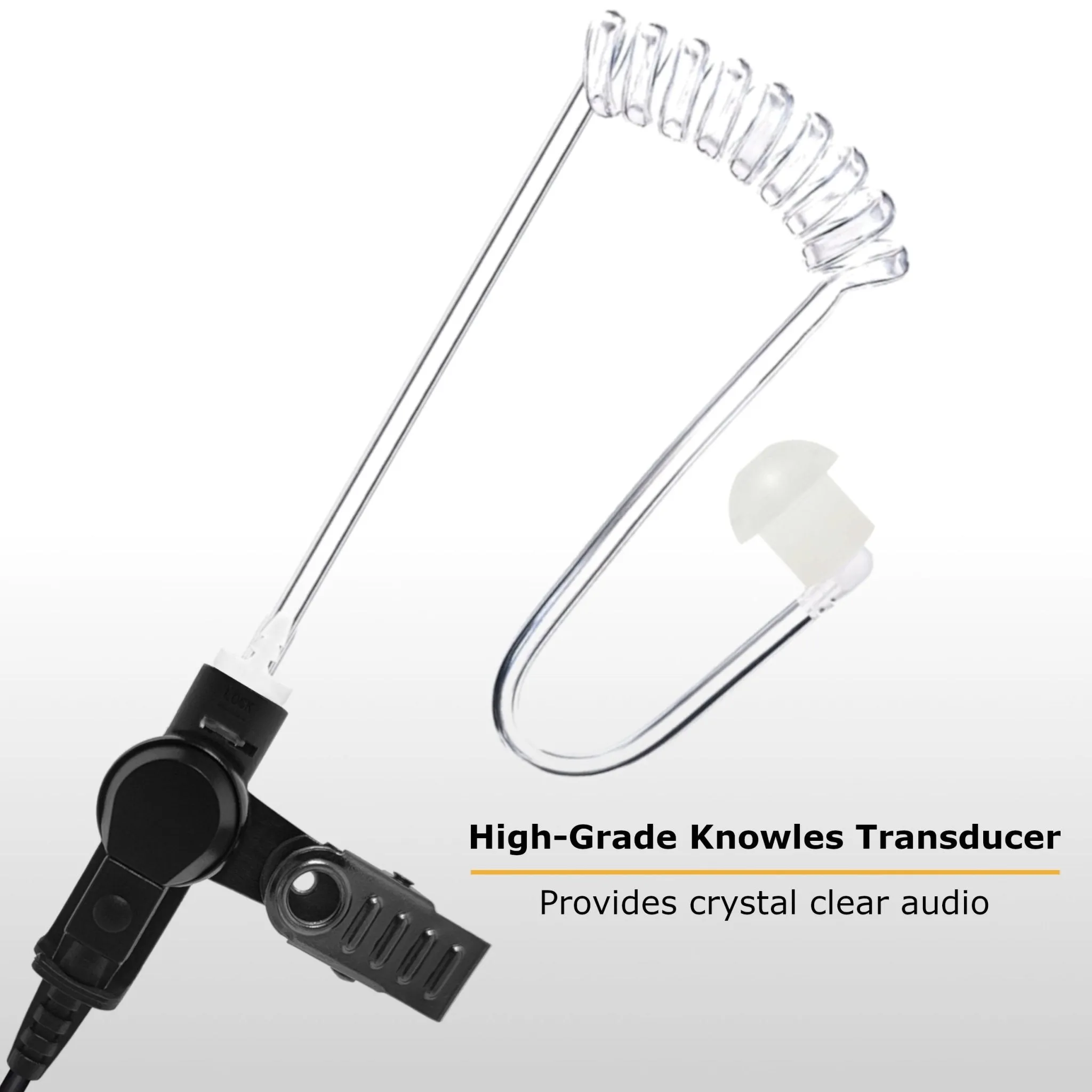 Sheepdog ELITE QD 2-Wire Surveillance Mic, Motorola XTS