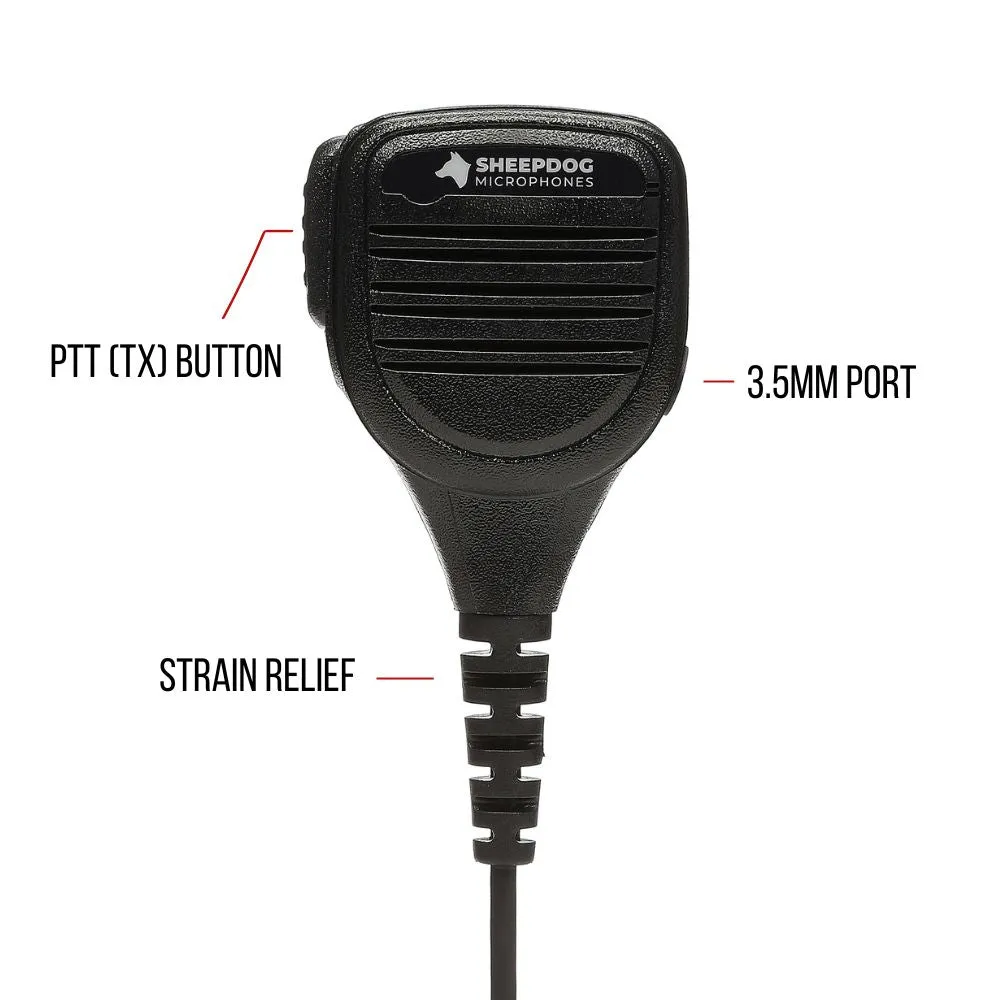 Sheepdog QD Remote Speaker Mic, Harris (HA2)