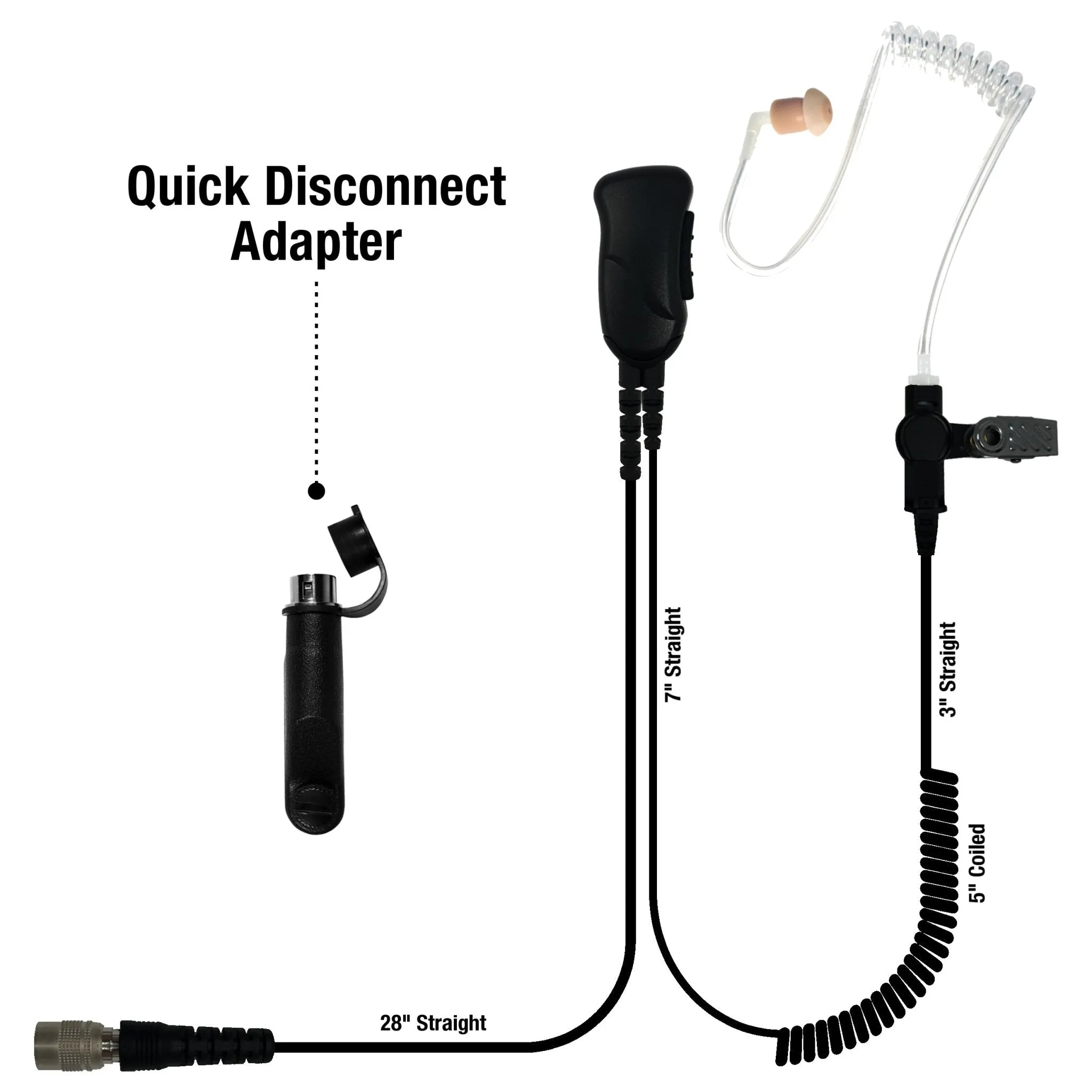 Sheepdog Quick Disconnect Lapel Mic, Tait TP
