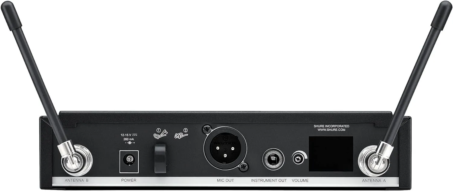 Shure BLX24R/SM58-H10 Rackmount Wireless Handheld Microphone System with SM58 Capsule