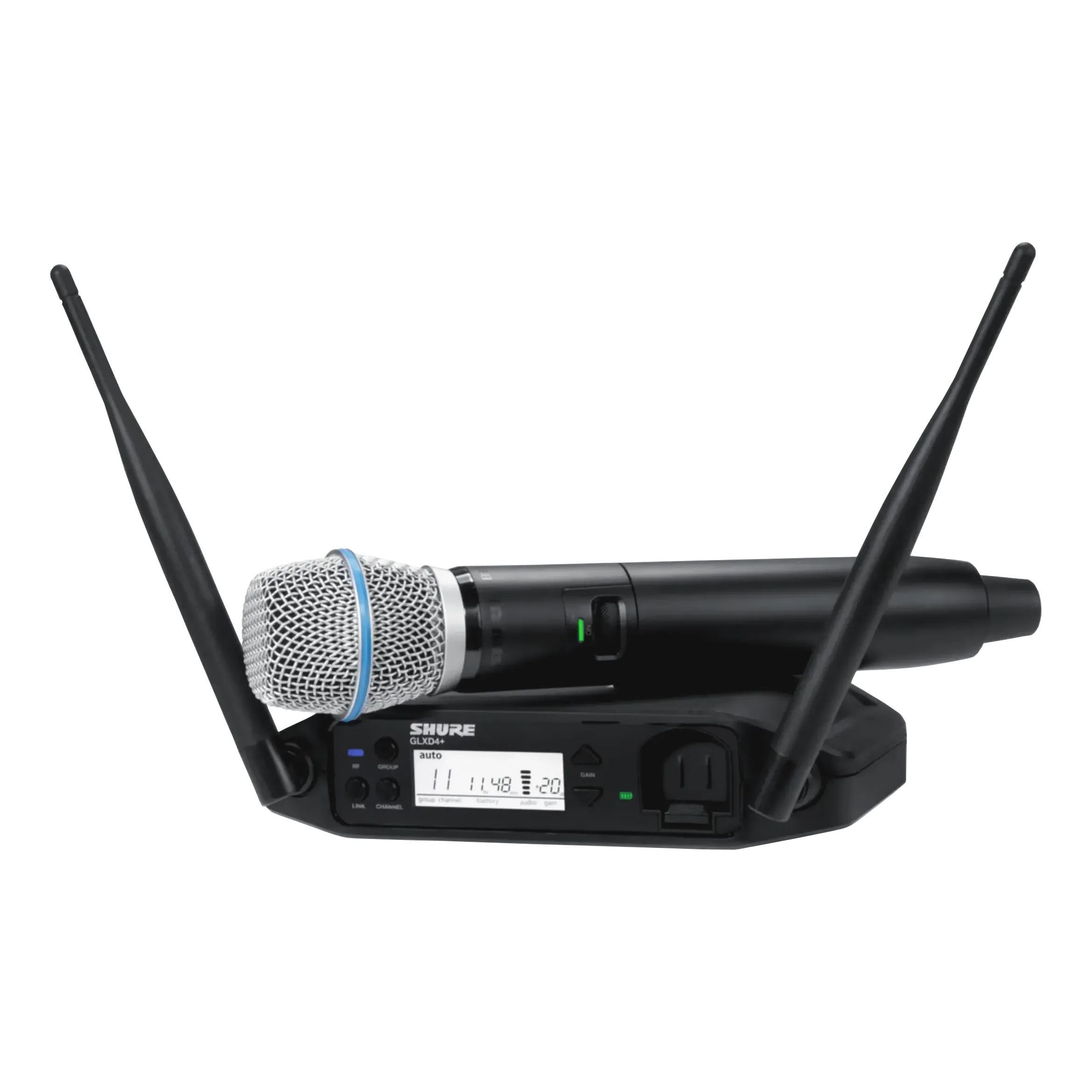 Shure GLXD24 /Beta87A Dual Band Digital Wireless Handheld System