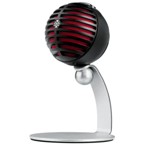 Shure MV5-B-DIG MV5 Home Studio Microphone, Black, Includes USB and LTG cables