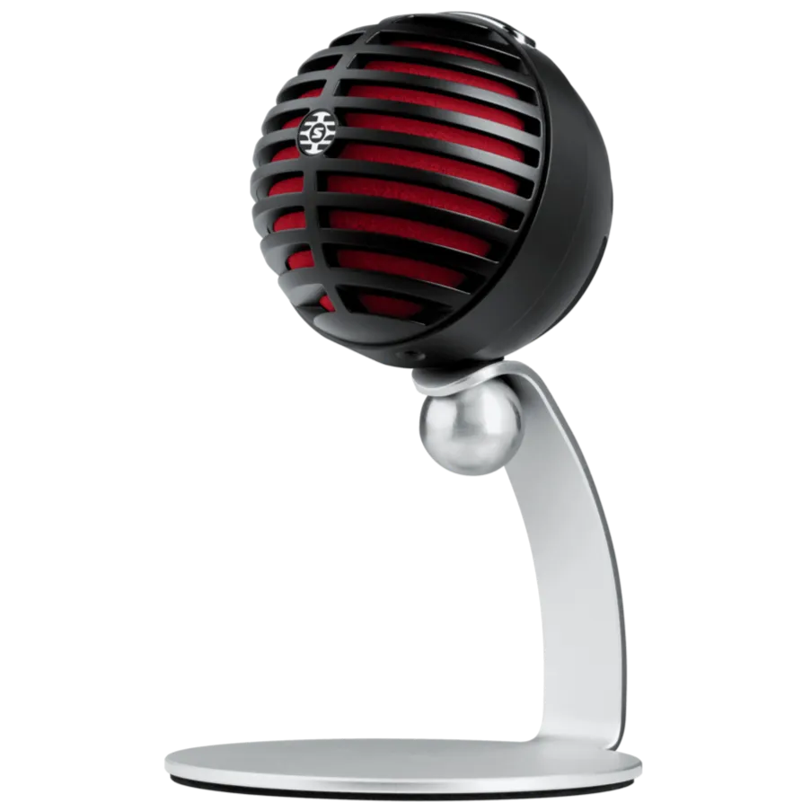 Shure MV5-B-DIG MV5 Home Studio Microphone, Black, Includes USB and LTG cables