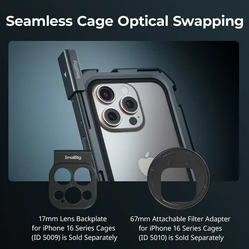 SmallRig Mobile Video Cage Flagship Edition for iPhone 16 Pro Max
