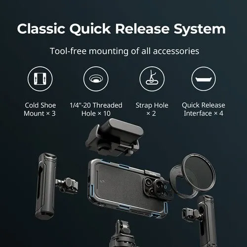 SmallRig Mobile Video Cage Flagship Edition for iPhone 16 Pro Max