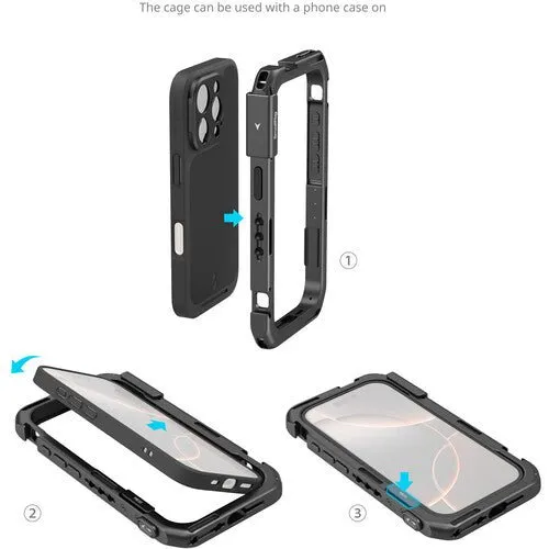 SmallRig Mobile Video Cage Flagship Edition for iPhone 16 Pro Max