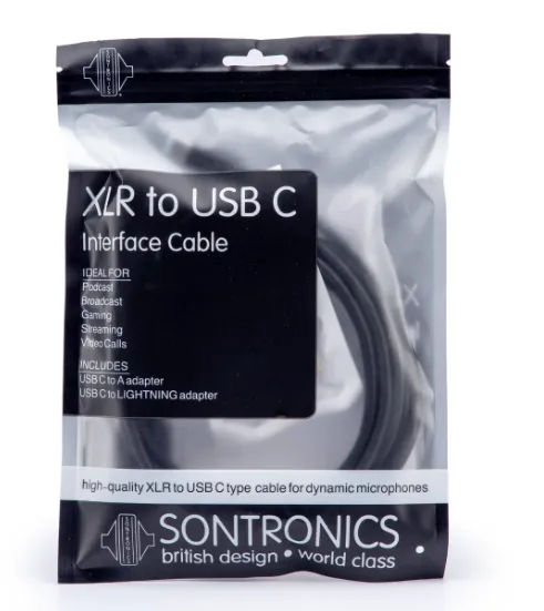 Sontronics XLR-USB-C Cable