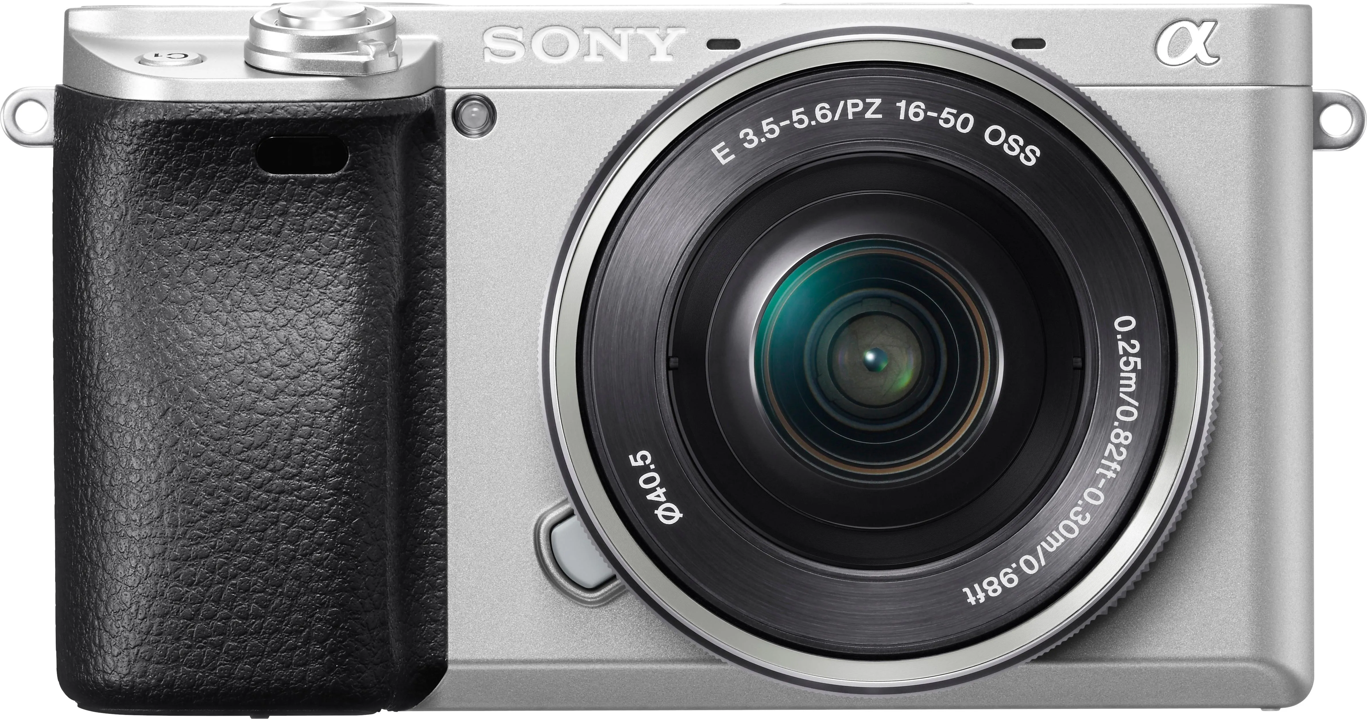 Sony a6300 Mirrorless Digital Camera with 16-50mm Lens (Silver)