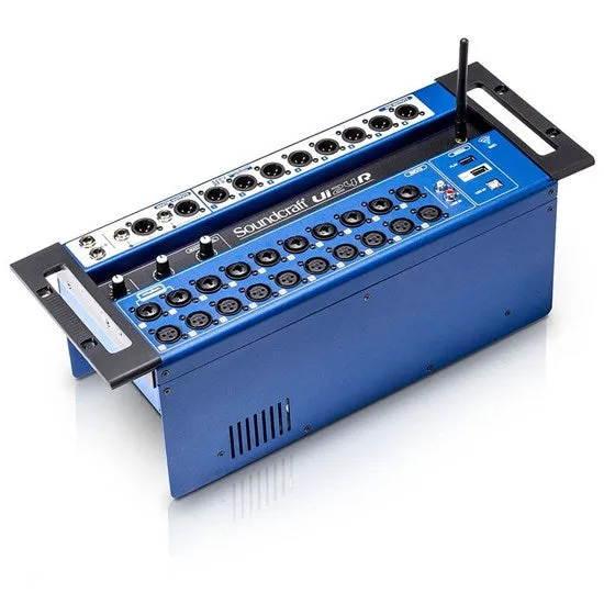 Soundcraft Ui24R 24-channel Digital Mixer USB Multi-Track Recorder w/ Wireless Control