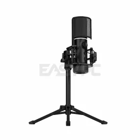 Streamplify (MIC-48-RGB-TP-BK) RGB Microphone with Tripod Black