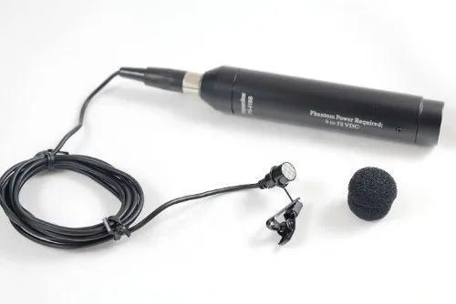 Superlux W0-518XLR Double Bass Cello Miniature Omni Condenser Lavalier Microphone